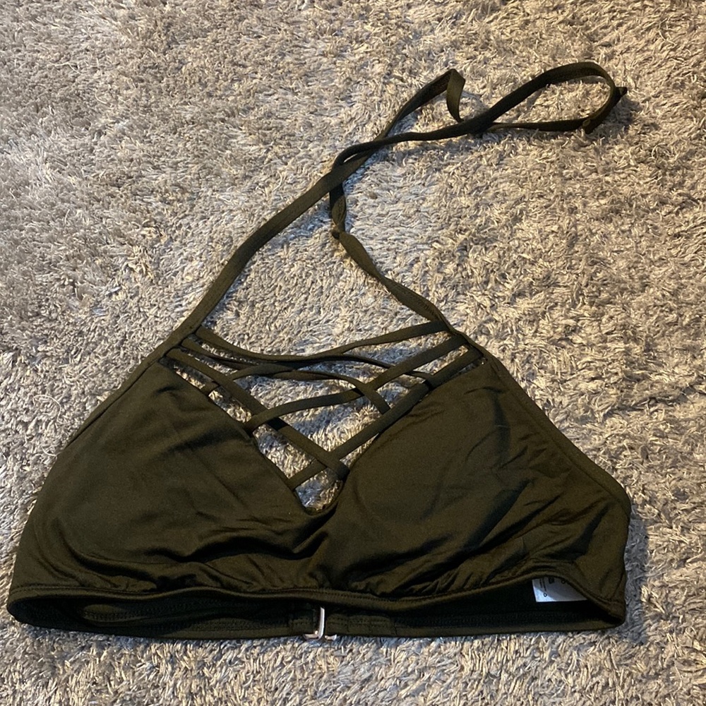 Bathing Suit Top | Green Bikini |